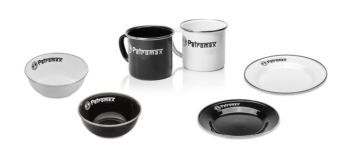 Petromax Emaille Geschirr Set